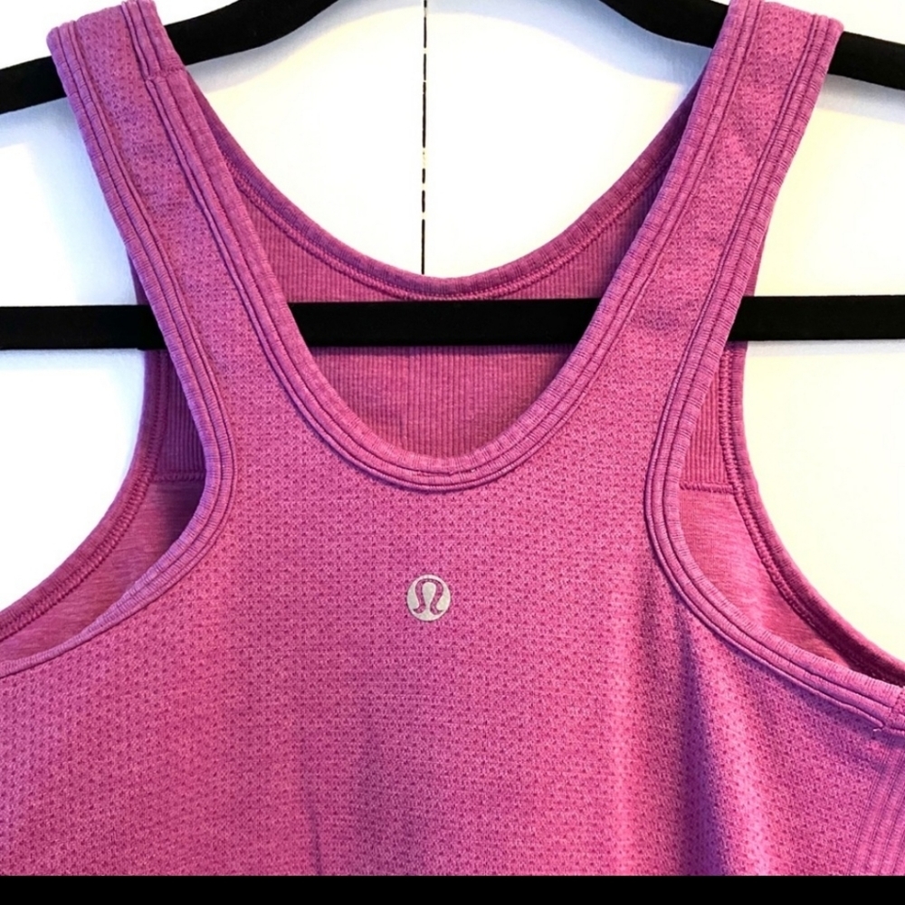 Lululemon Racerback Fushsia Tank Top 2
